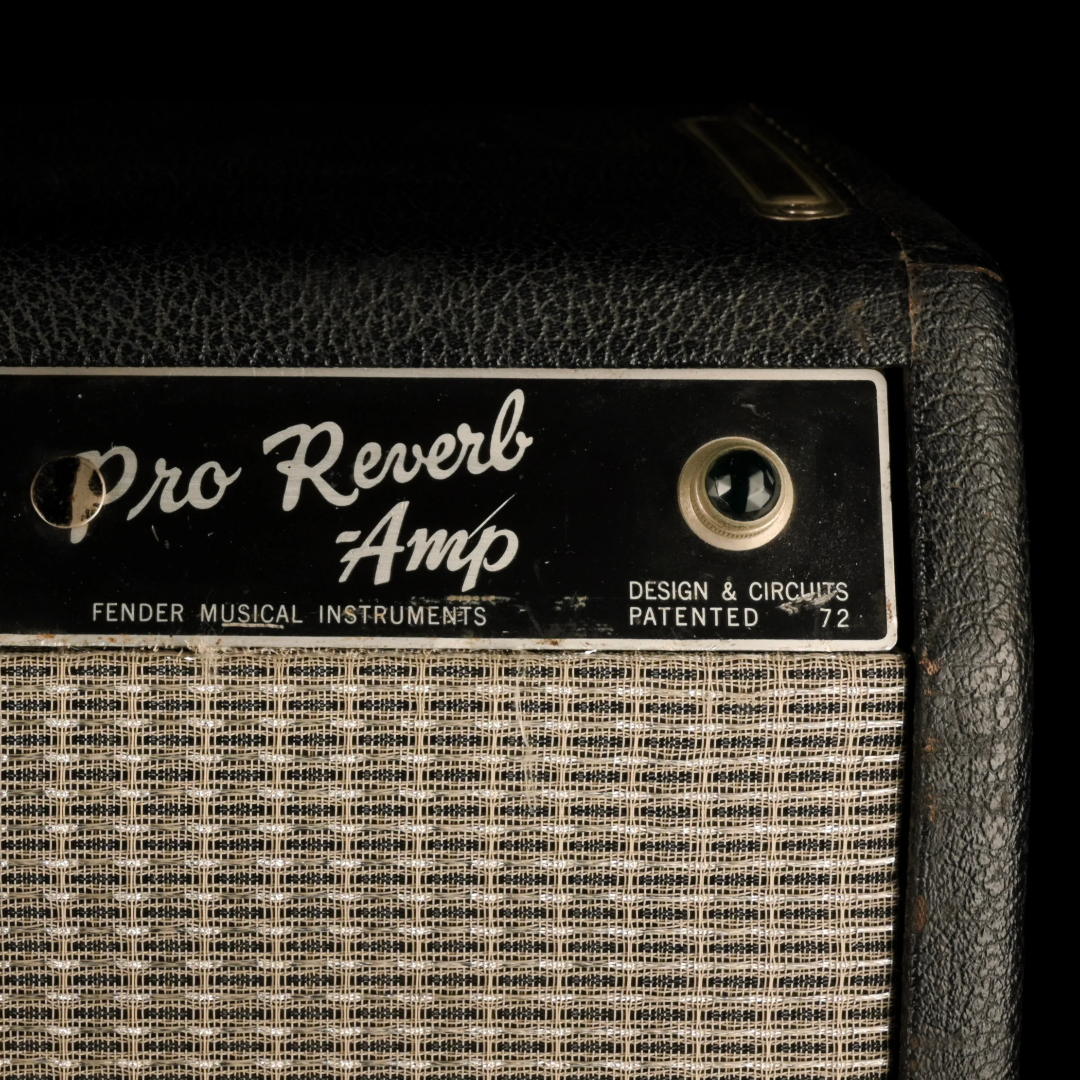 Vintage 1967 Fender Pro Reverb Guitar Amp Combo With Mods - Image 5