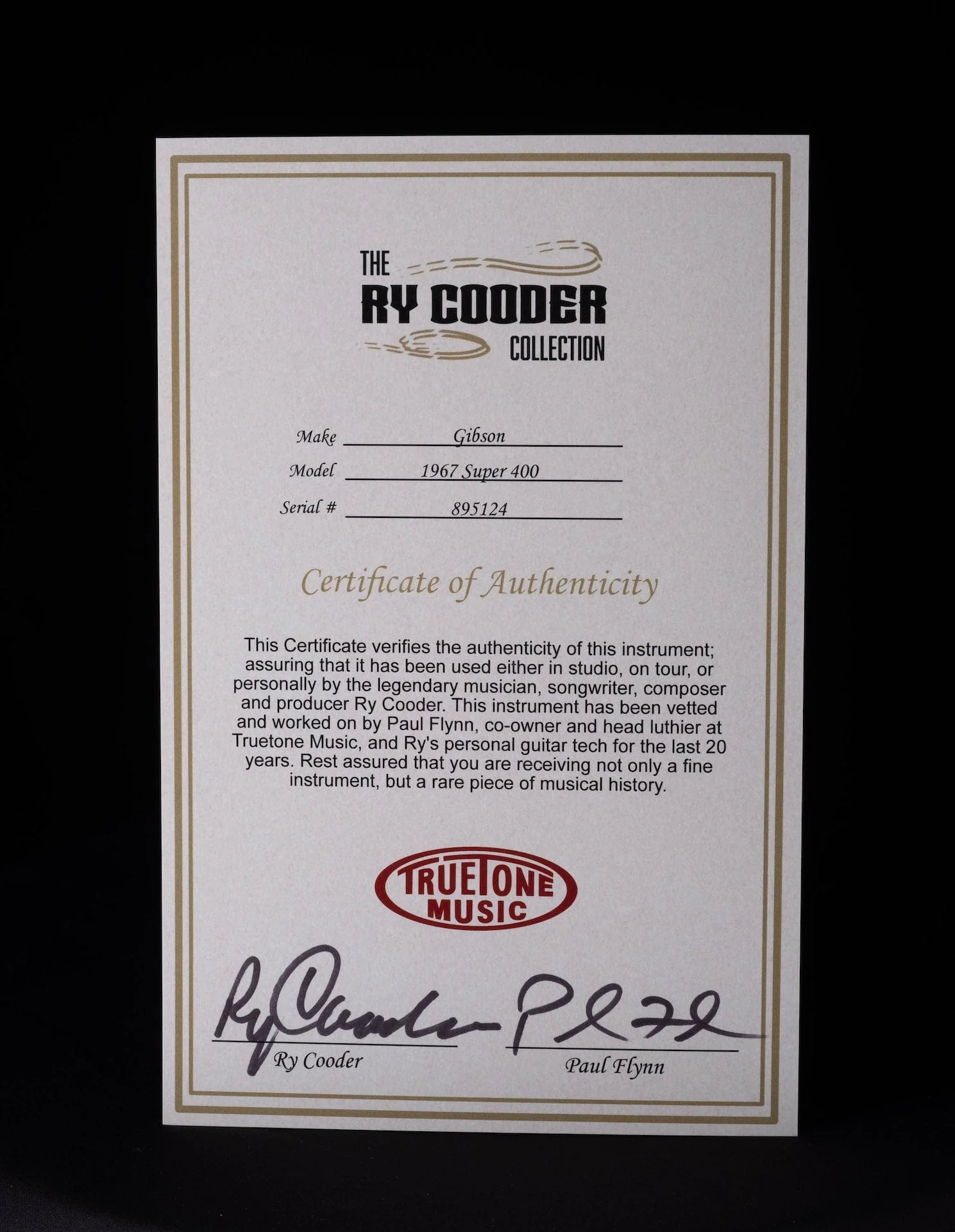 Vintage 1967 Gibson Super 400 Owned by Ry Cooder - Image 22