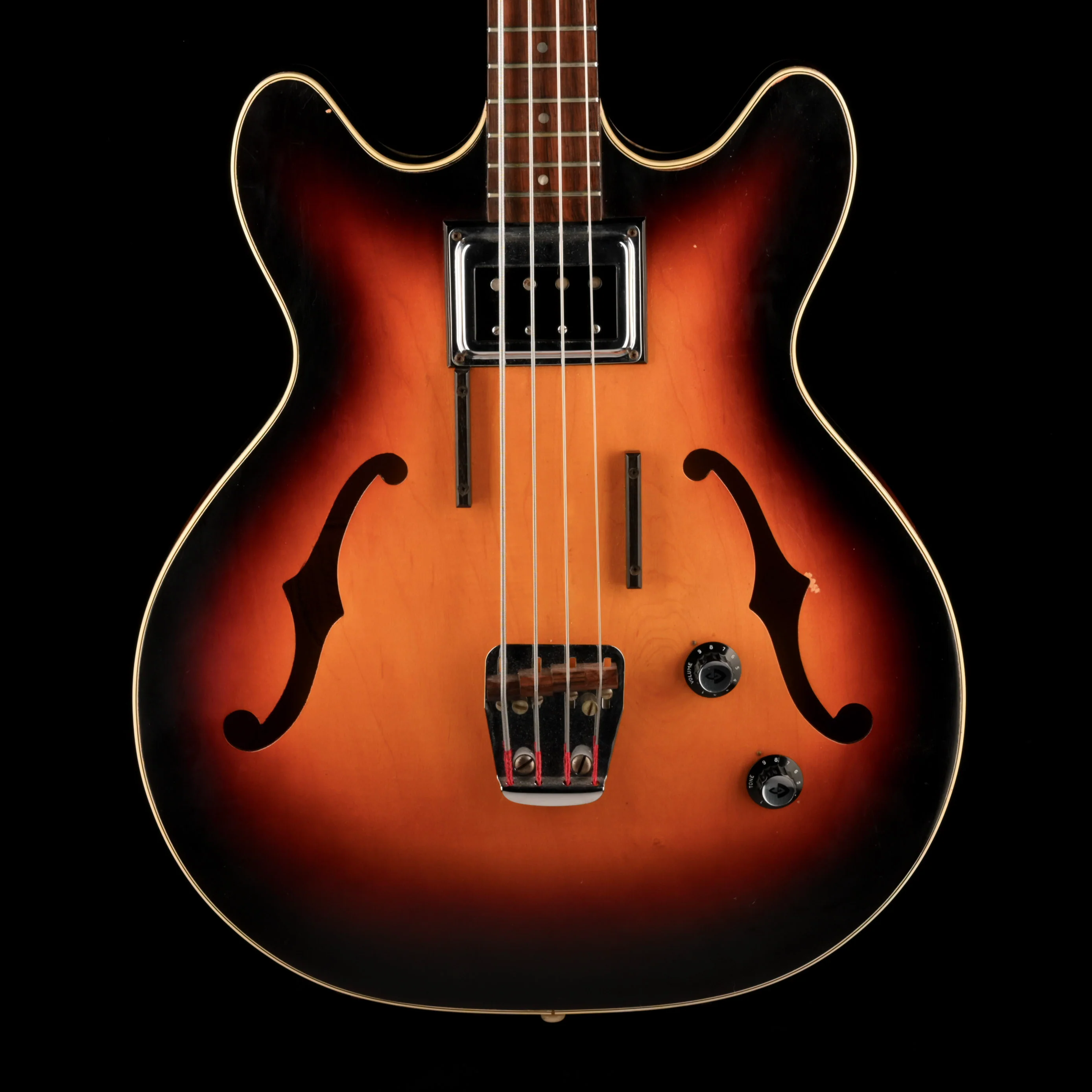 Vintage 1967 Guild Starfire I Bass Sunburst With OHSC