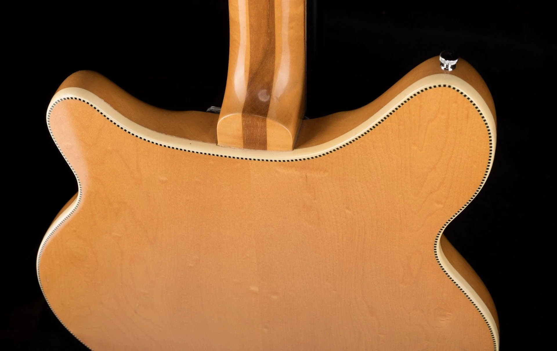 Vintage 1968 Rickenbacker 370/6 Maple Glo With New Silver Vintage-Style HSC - Image 14