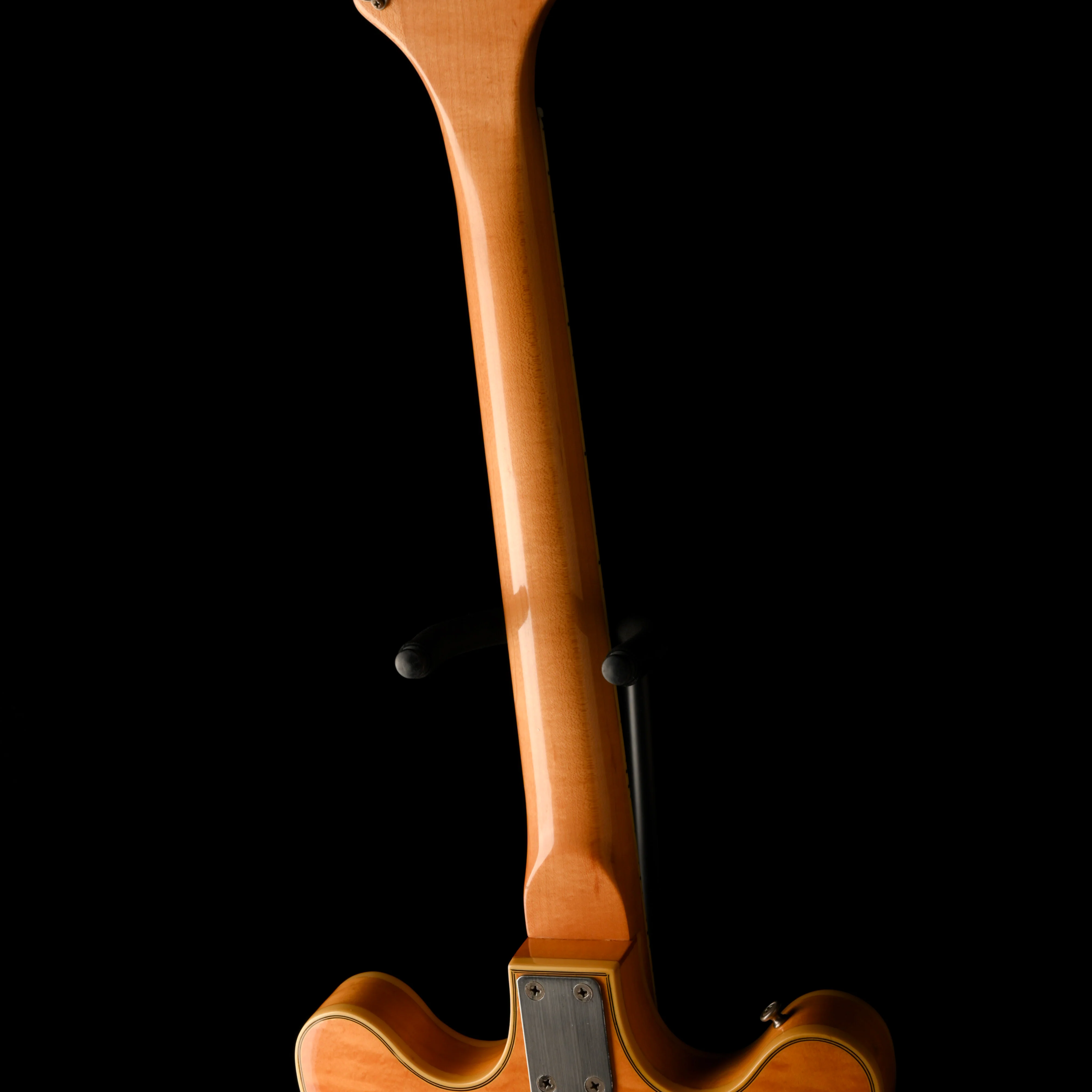 Vintage 1968 National Bobbie Thomas Blonde Electric Guitar With Gig Bag - Image 11