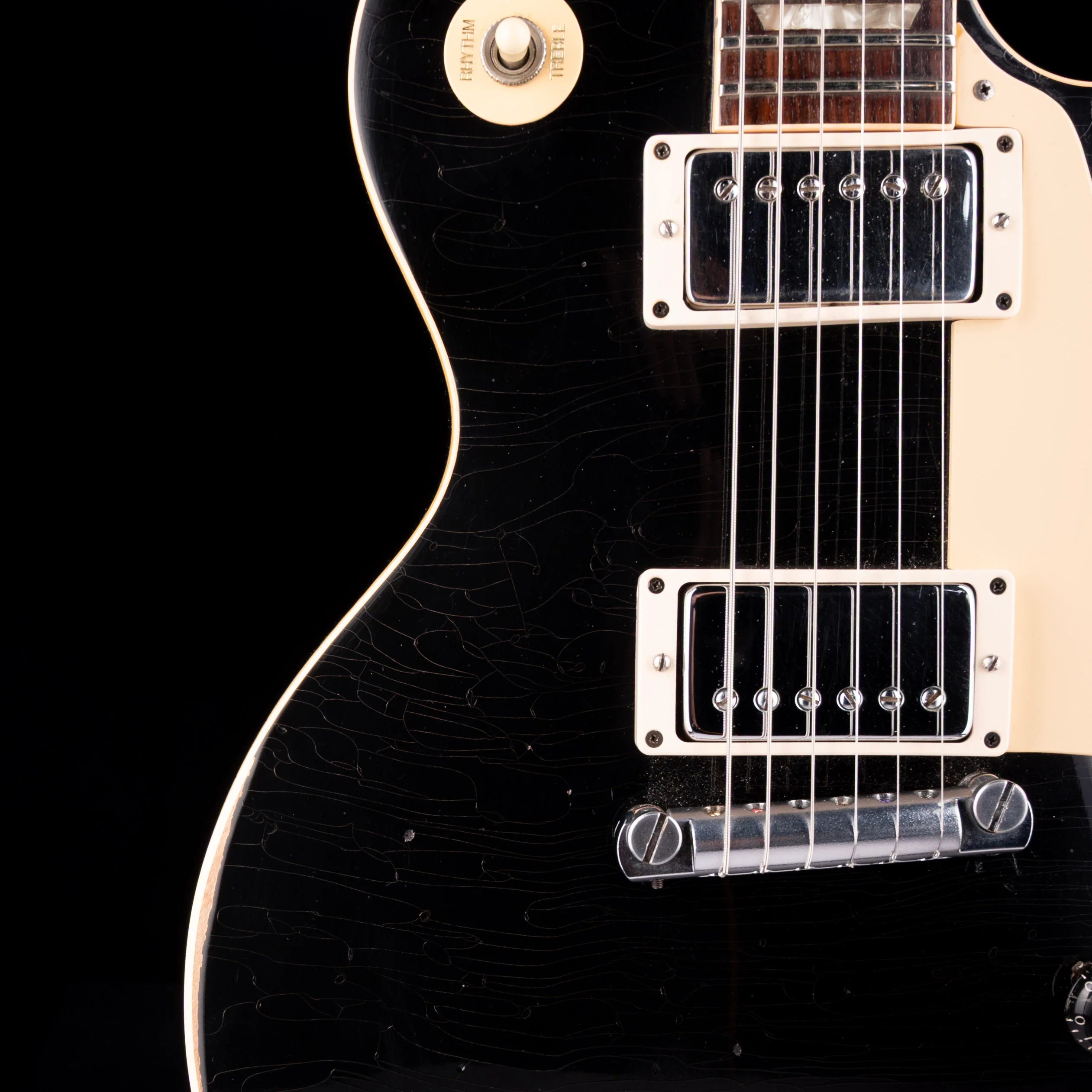 Vintage 1974 Gibson Les Paul Standard Ebony With OHSC - Image 5