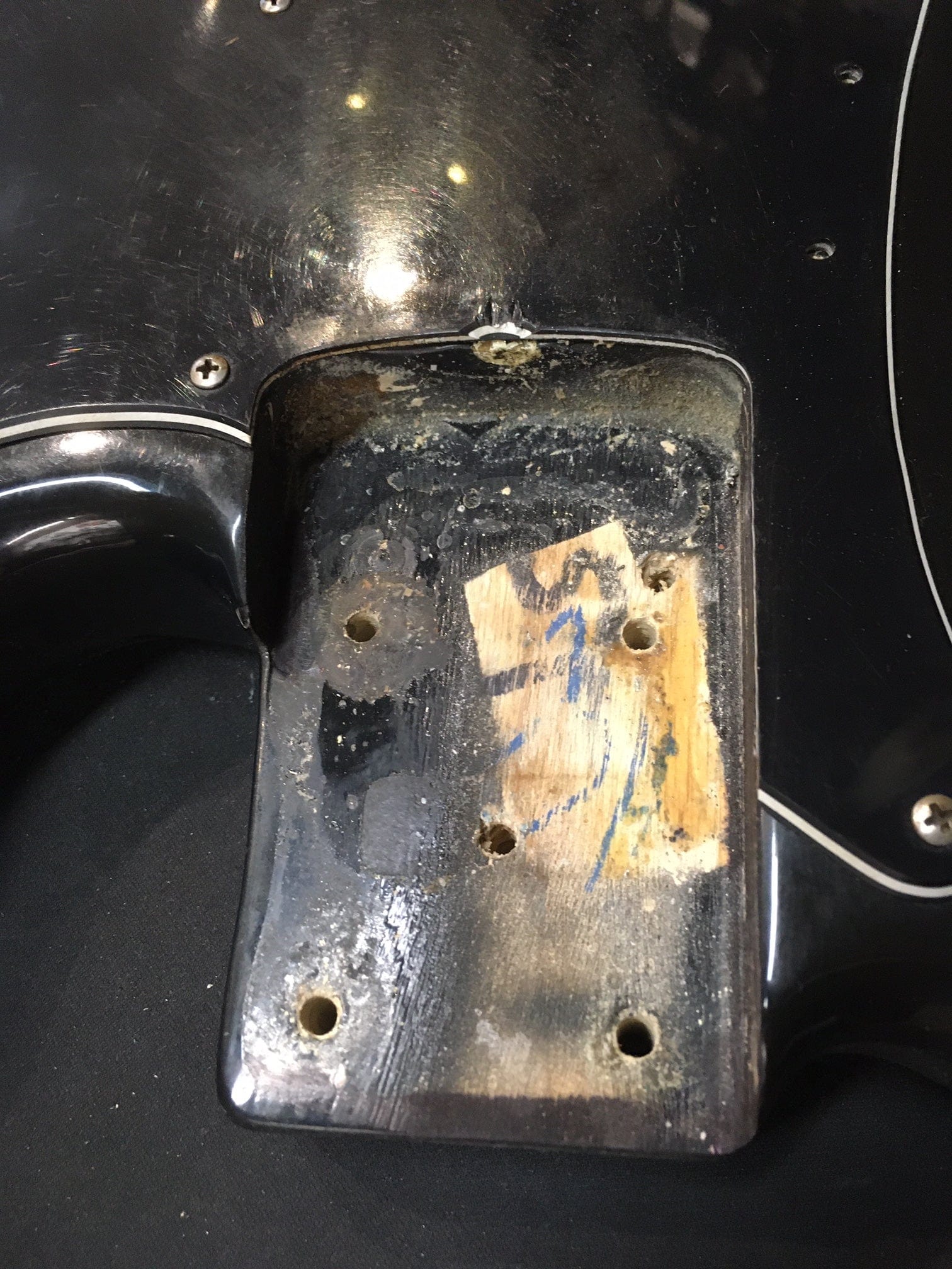 Vintage 1977 Fender Precision Bass Maple Neck Black With OHSC - Image 19