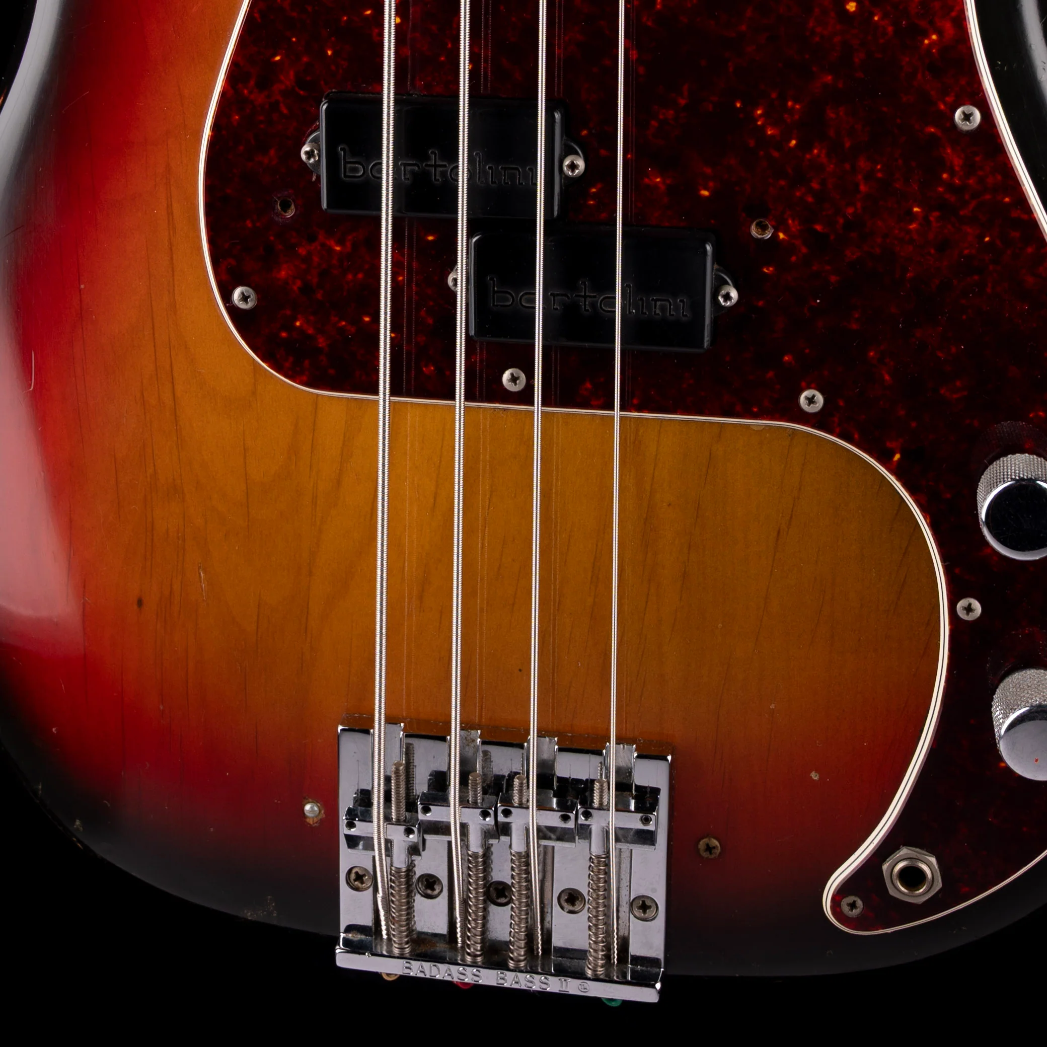 Vintage 1978 Fender Precision Bass Sunburst Maple With HSC - Image 4