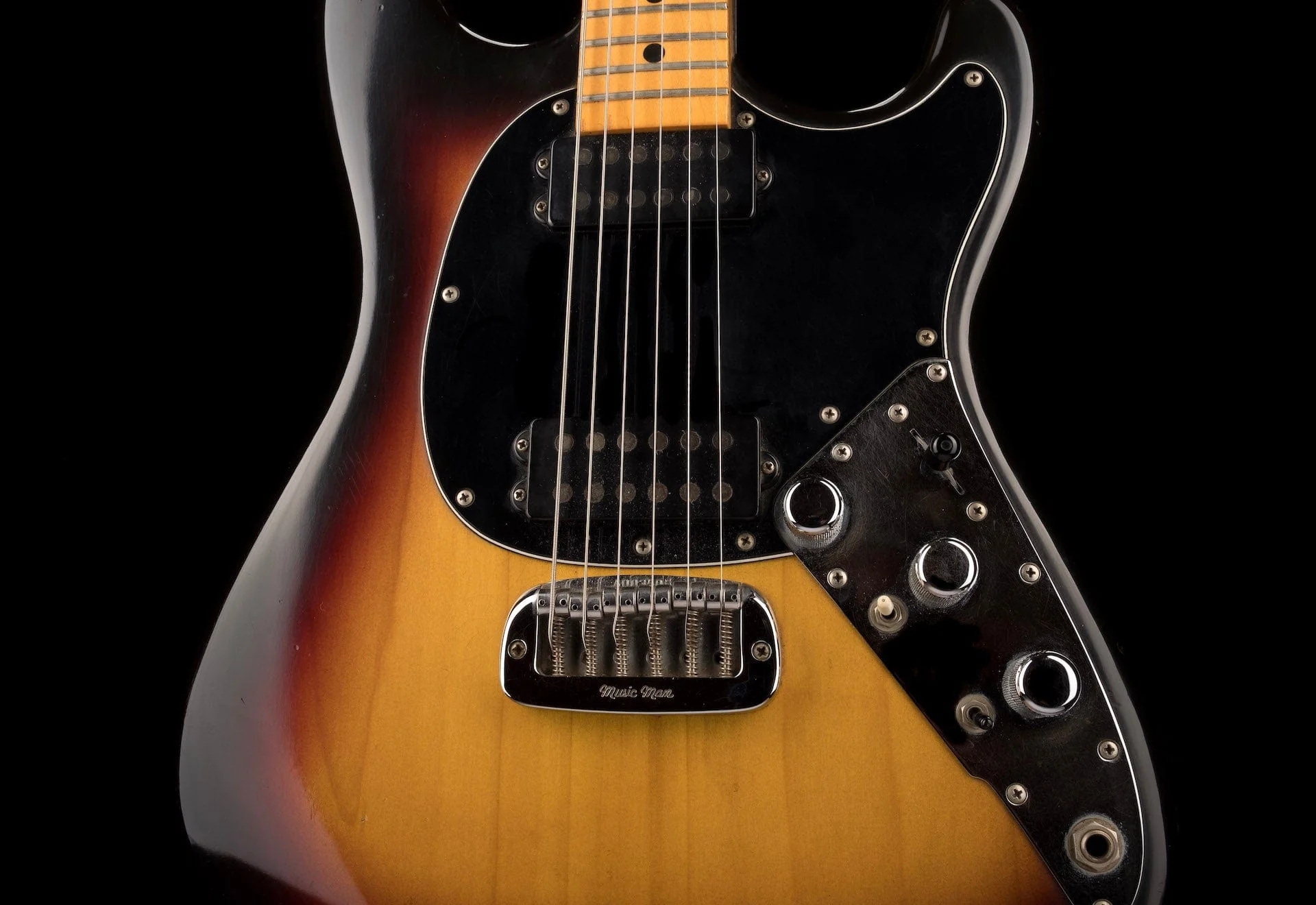 Vintage 1978 Music Man Sabre 1 Sunburst with Gig Bag - Image 6
