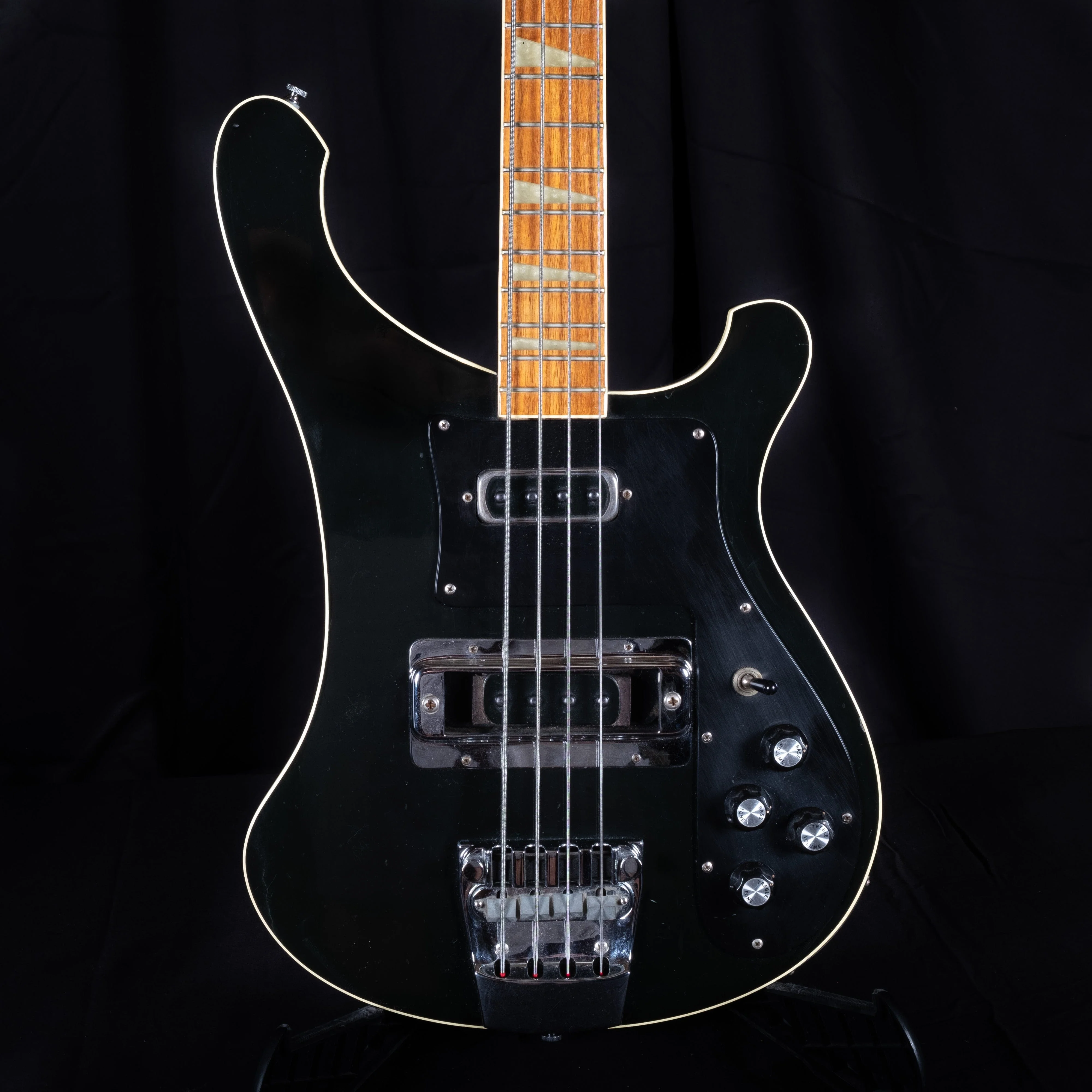 Vintage 1978 Rickenbacker 4001 JetGlo Bass Guitar With OHSC