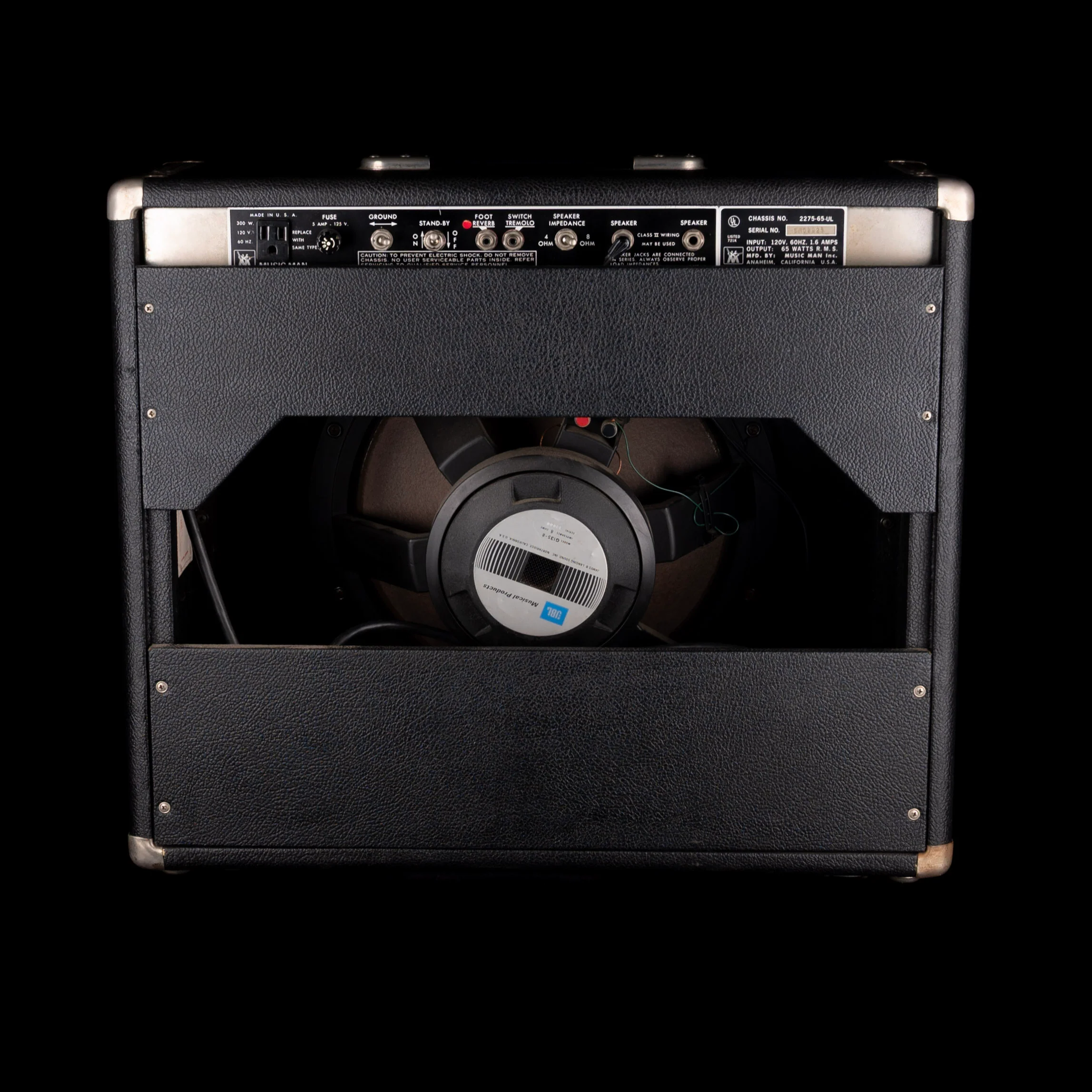 Vintage 1979 Music Man Sixty Five 115 1x15" Guitar Amp Combo - Image 8