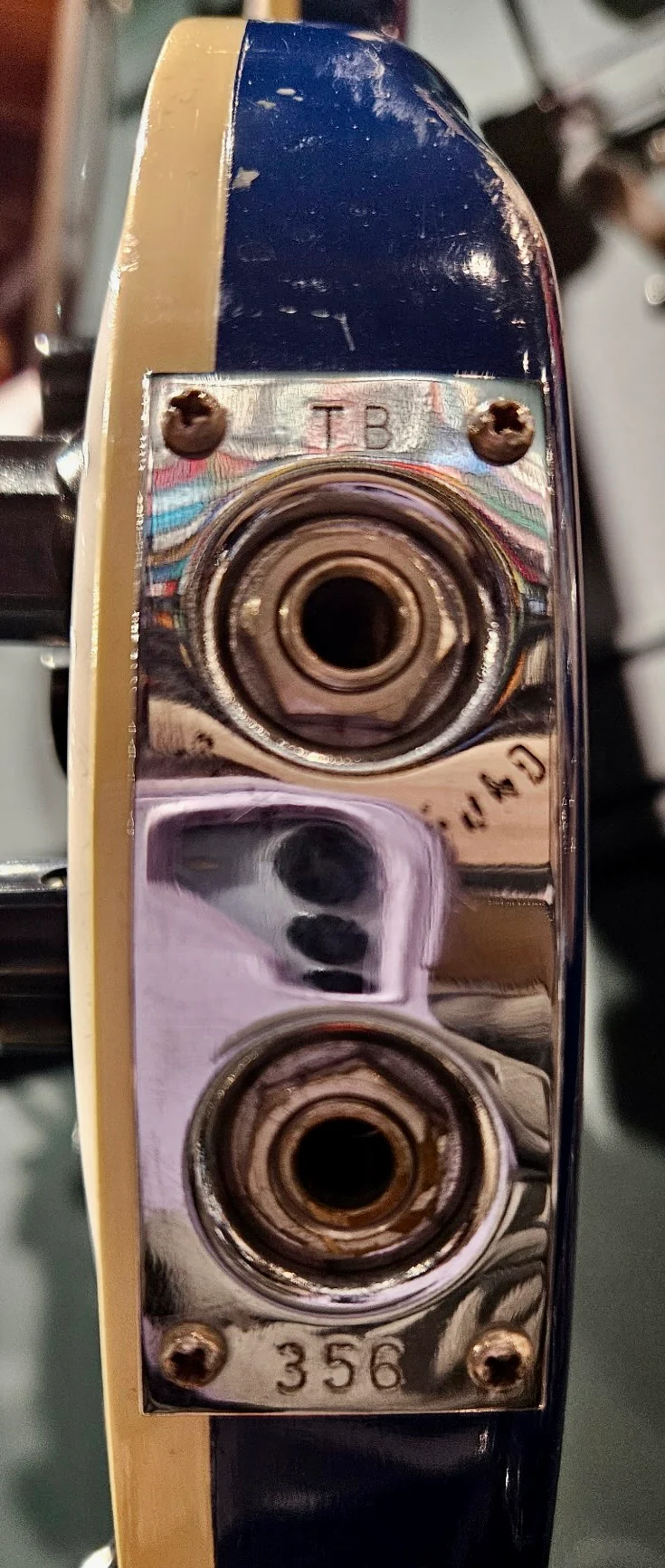 Vintage 1980 Rickenbacker 4001 Bass Azureglo with OHSC - Image 15