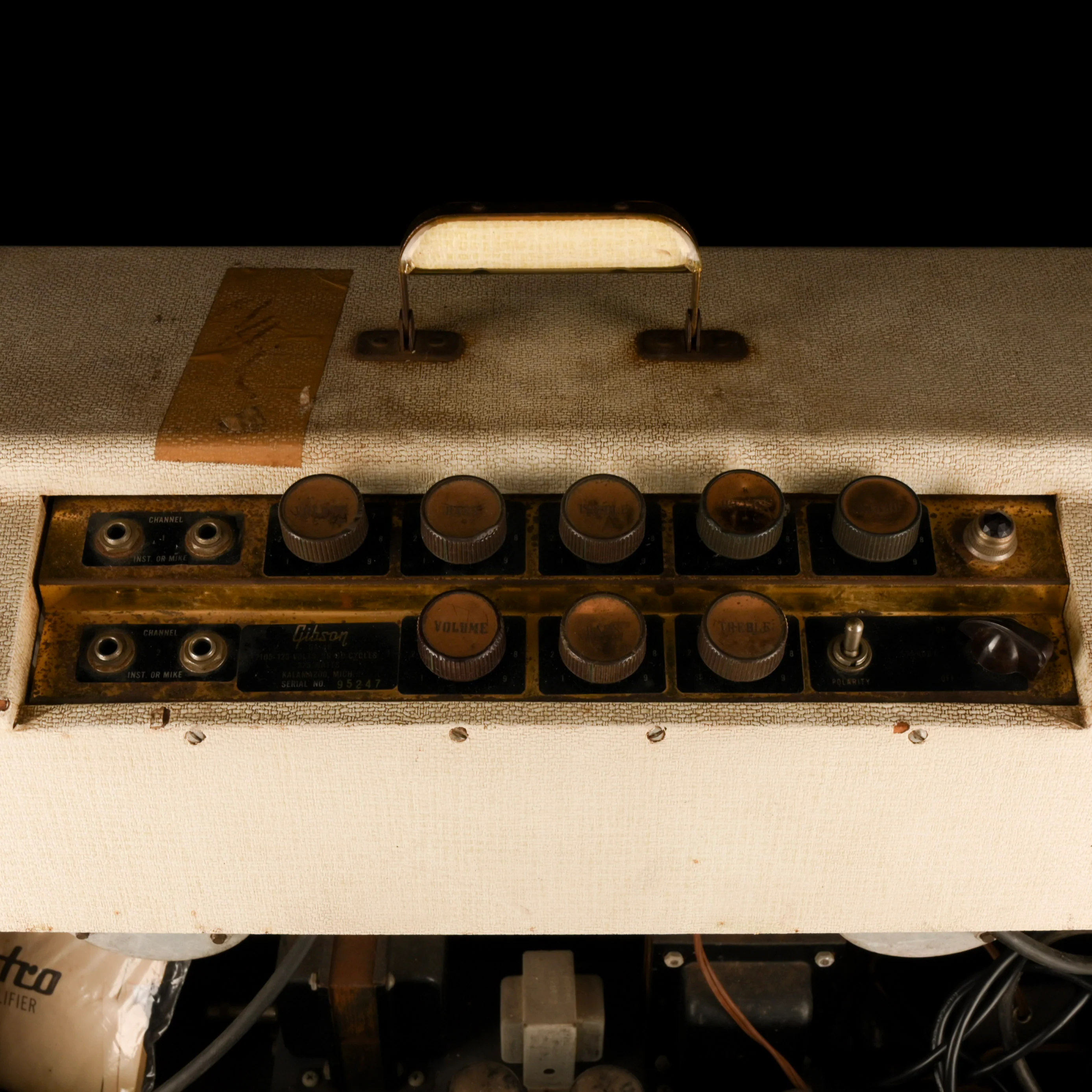 Vintage Early '60s Gibson Maestro G-46 2x12" Guitar Amp Combo - Image 12