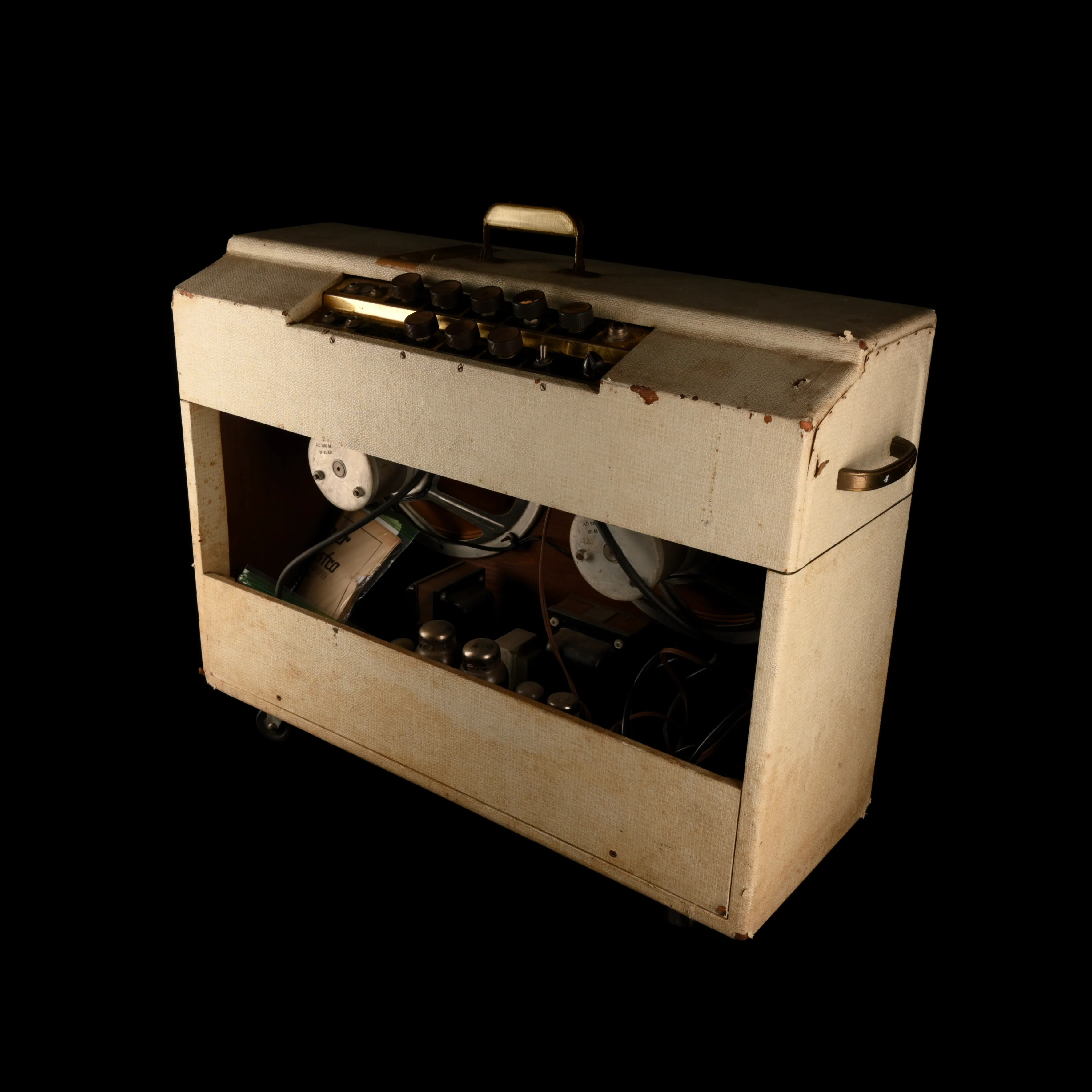 Vintage Early '60s Gibson Maestro G-46 2x12" Guitar Amp Combo - Image 14