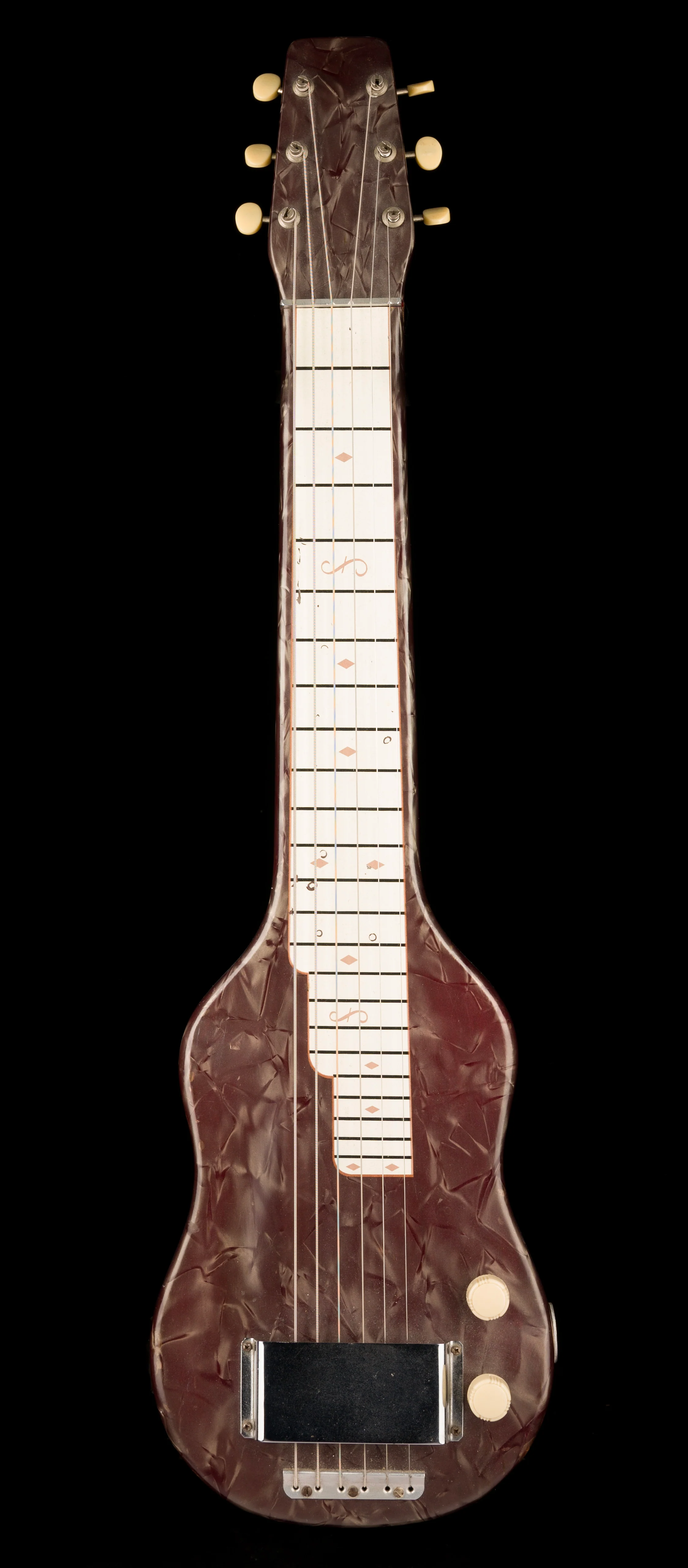Vintage Magnatone Lap Steel and Matching Student Model M199-3-J Combo Guitar Amplifier - Image 3