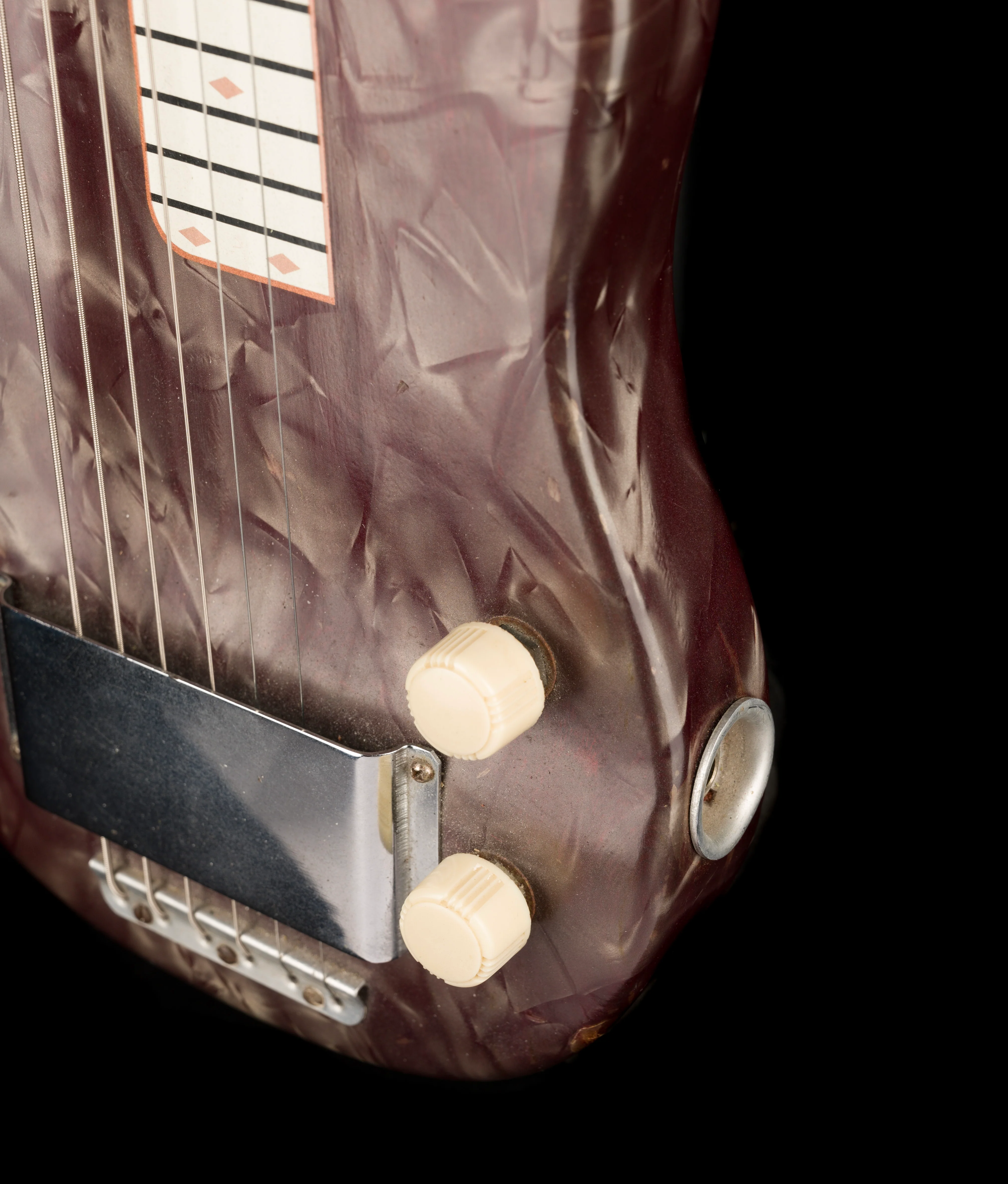 Vintage Magnatone Lap Steel and Matching Student Model M199-3-J Combo Guitar Amplifier - Image 5