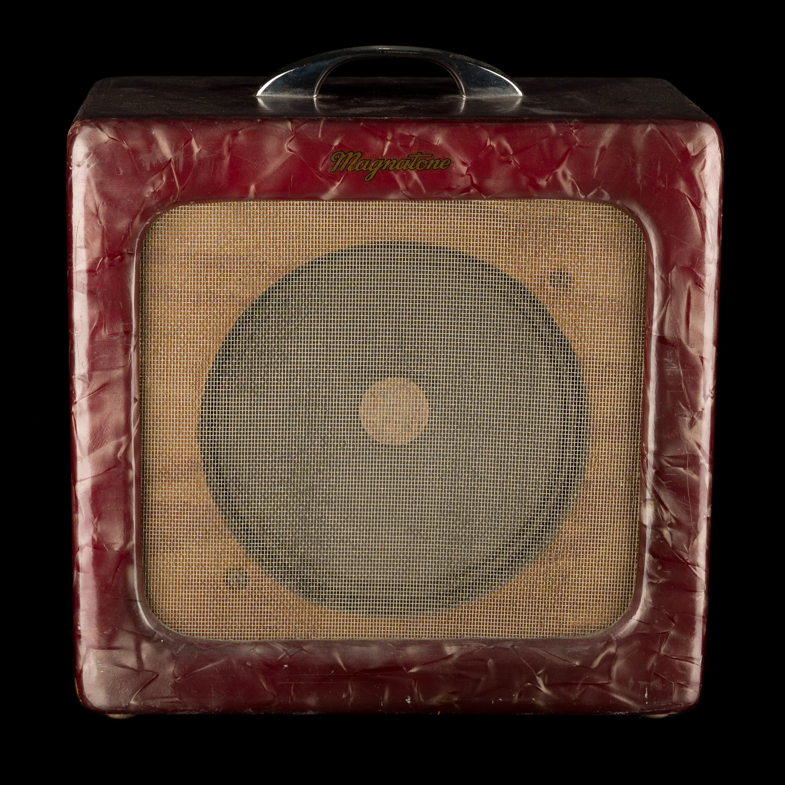 Vintage Magnatone Lap Steel and Matching Student Model M199-3-J Combo Guitar Amplifier - Image 9
