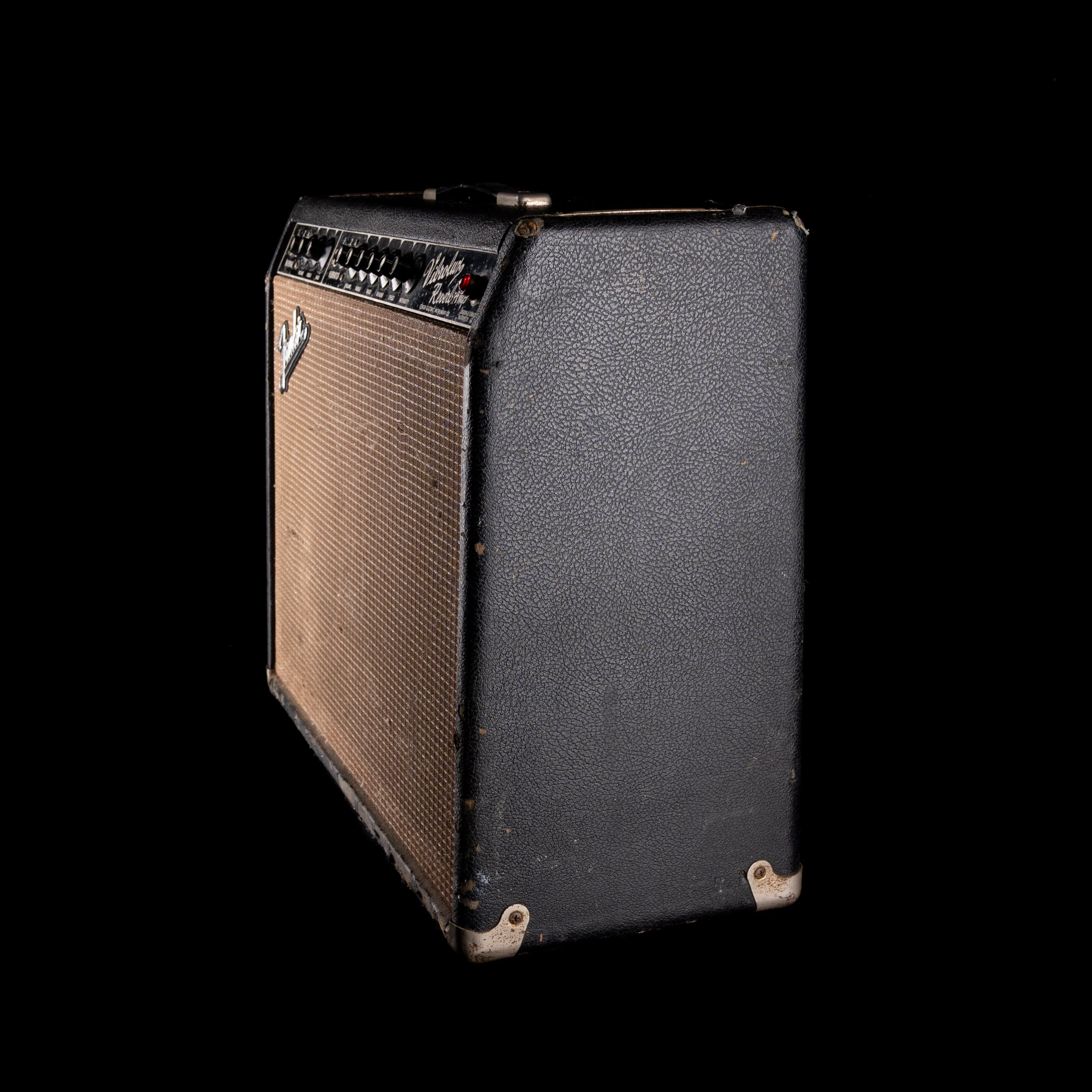 Vintage Pre-CBS 1964 Fender Vibrolux Reverb 35-Watt 2x10" Guitar Amp Combo With Cover - Image 6