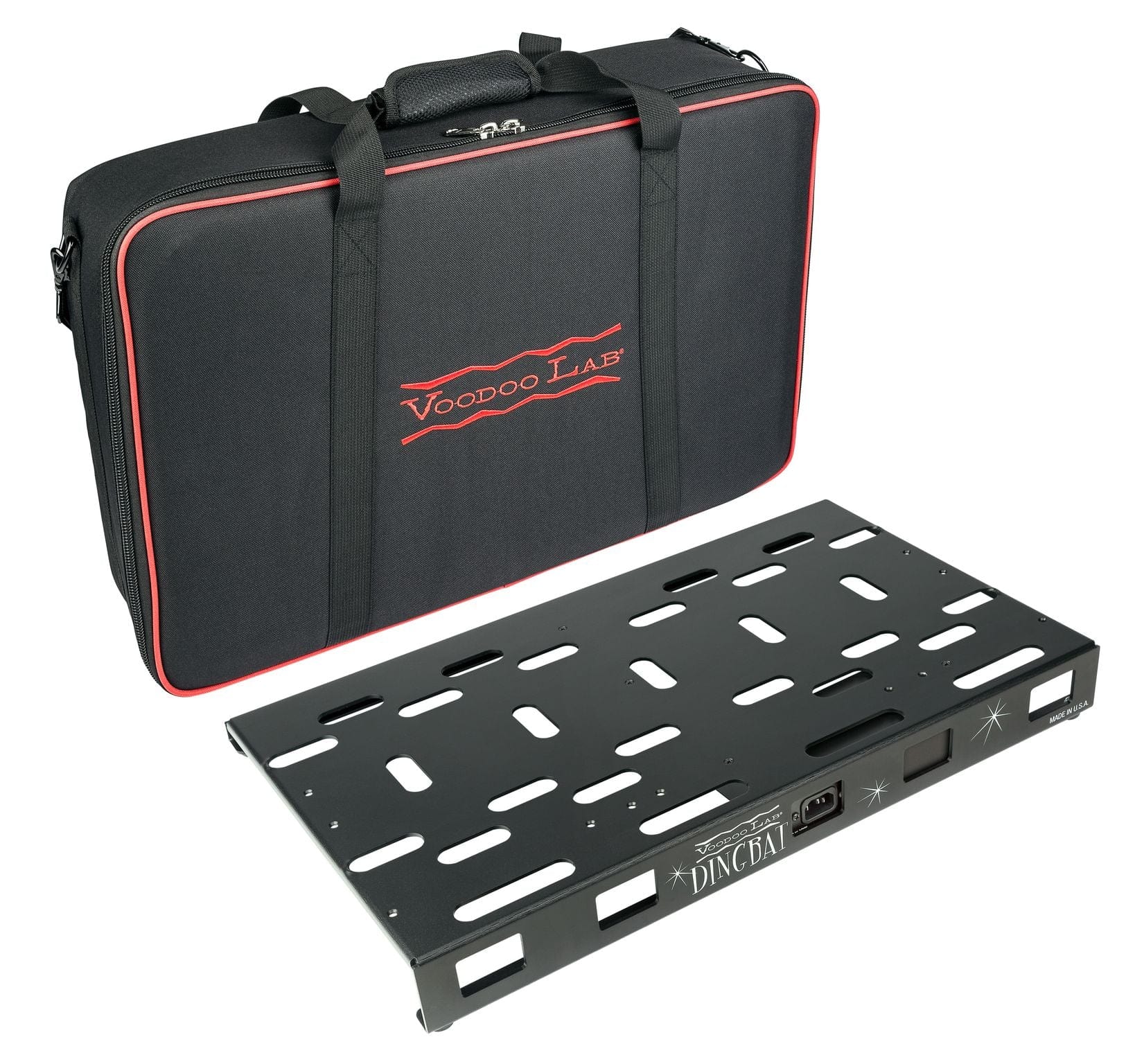 Voodoo Lab DBMP3P Dingbat Medium Pedalboard Power Package with Pedal Power 3 PLUS
