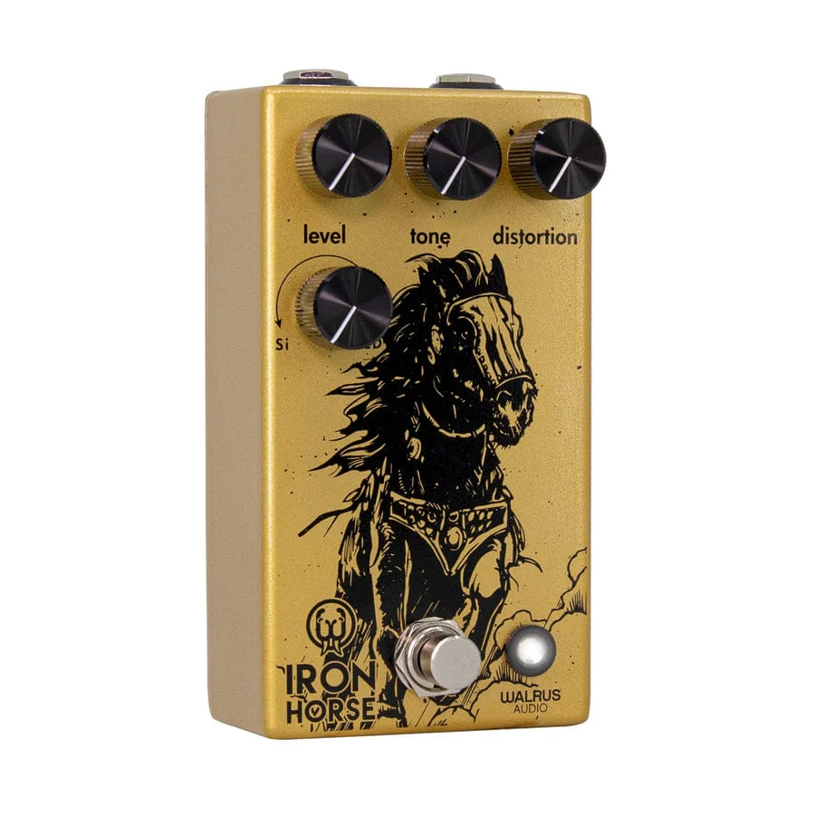 Walrus Audio Iron Horse V3 LM308 Distortion Guitar Effect Pedal - Image 3