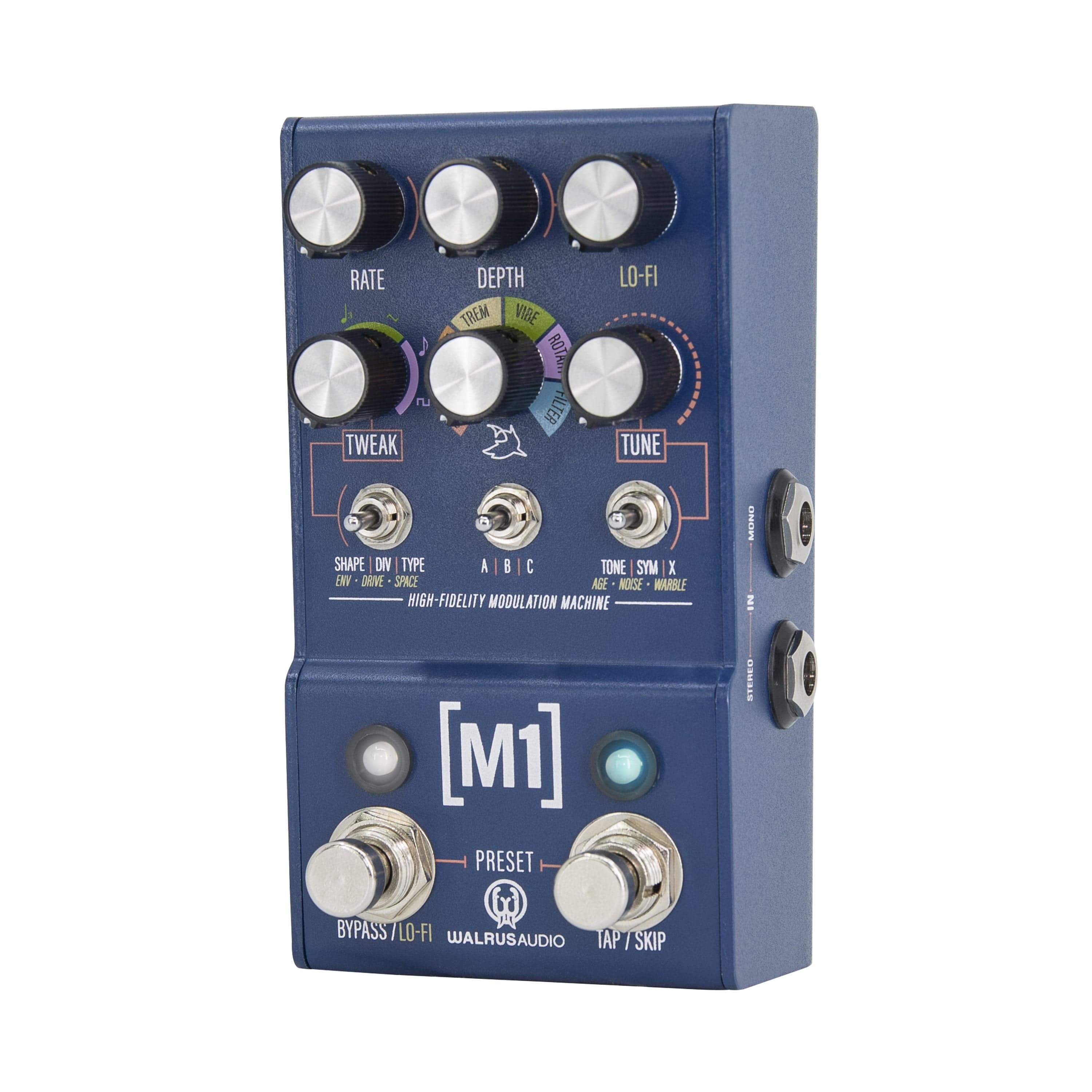 Walrus Audio Mako Series: M1 High-Fidelity Modulation Machine Guitar Effect Pedal - Image 4