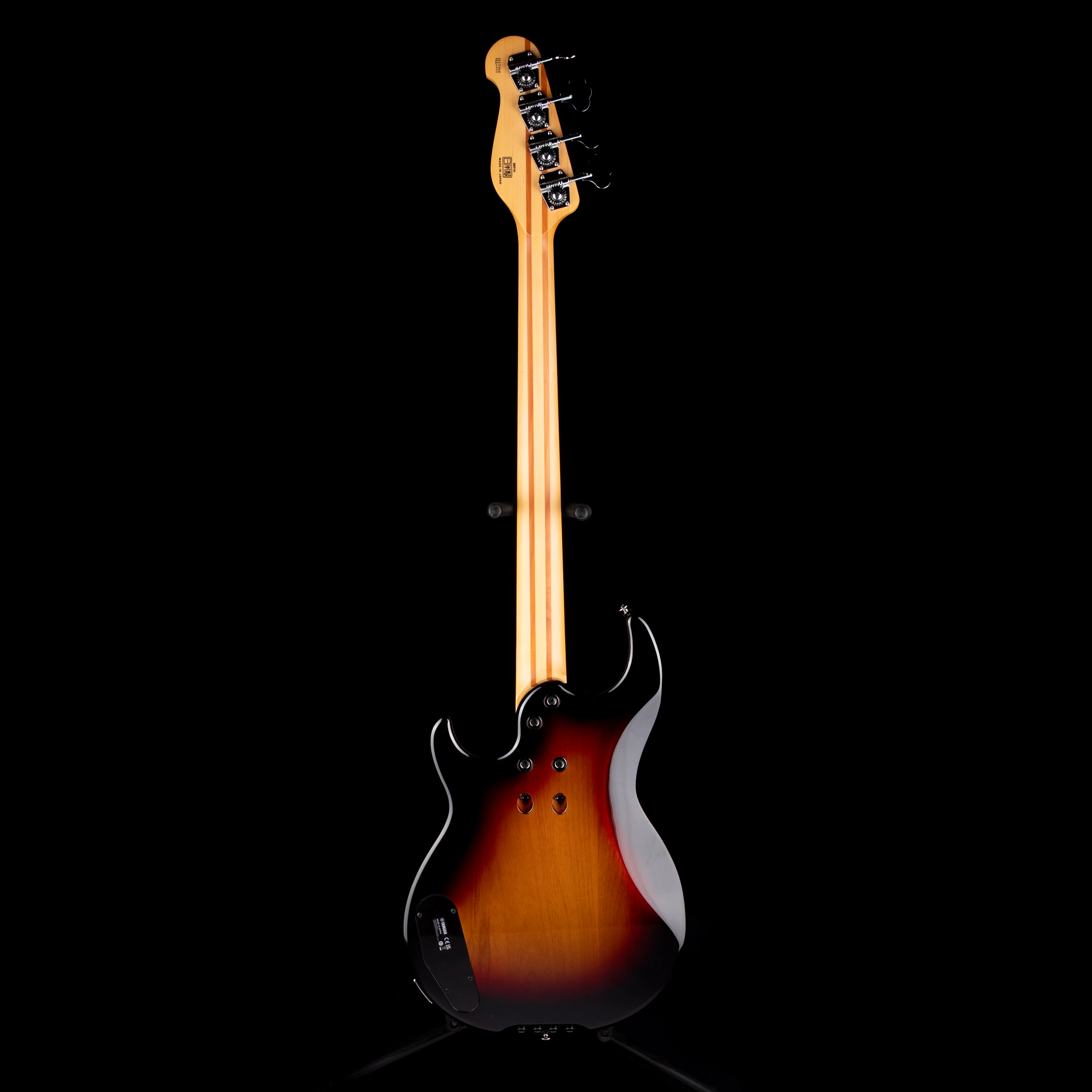 Yamaha BBP34 4-String Bass Vintage Sunburst with Case - Made in Japan - Image 10