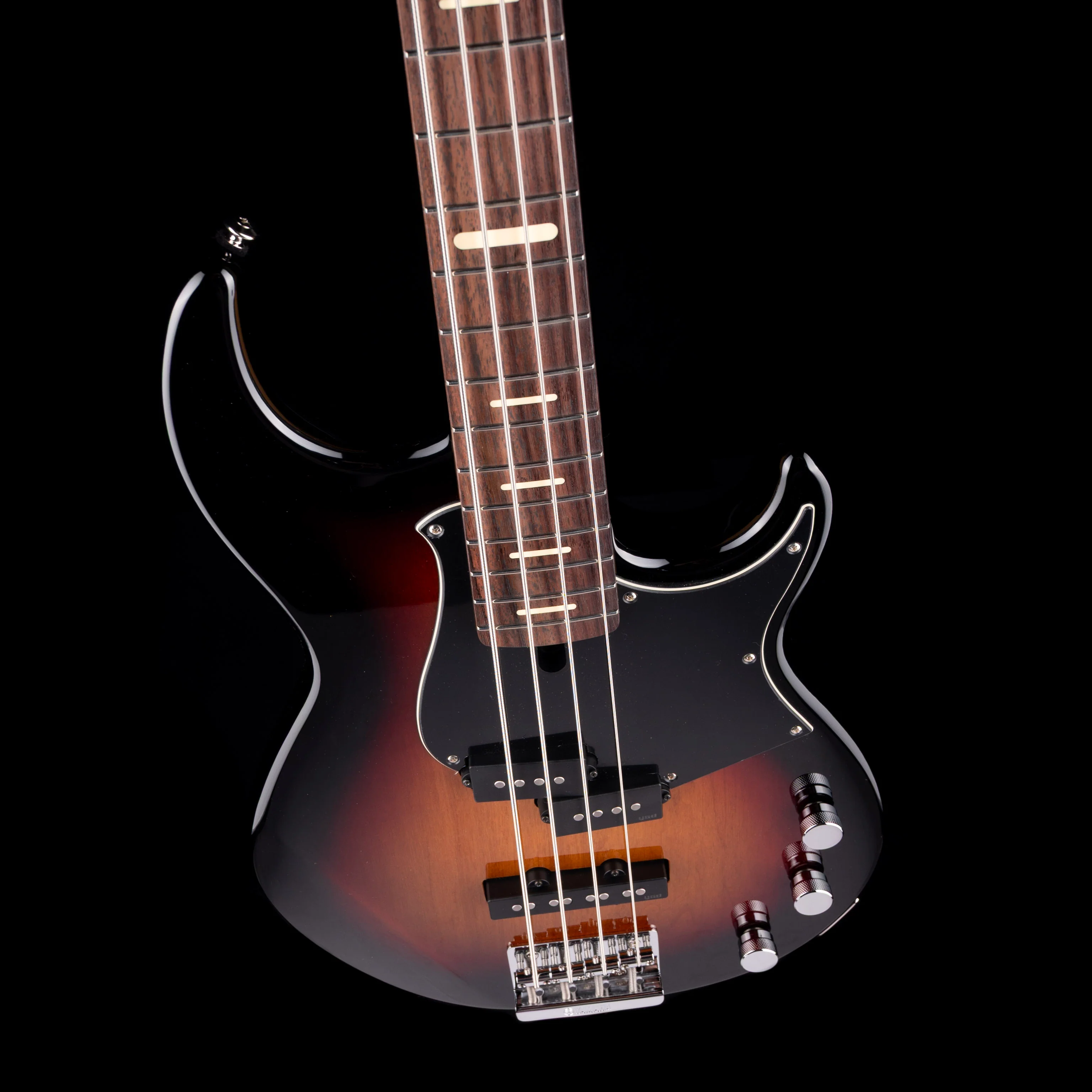 Yamaha BBP34 4-String Bass Vintage Sunburst with Case - Made in Japan - Image 3