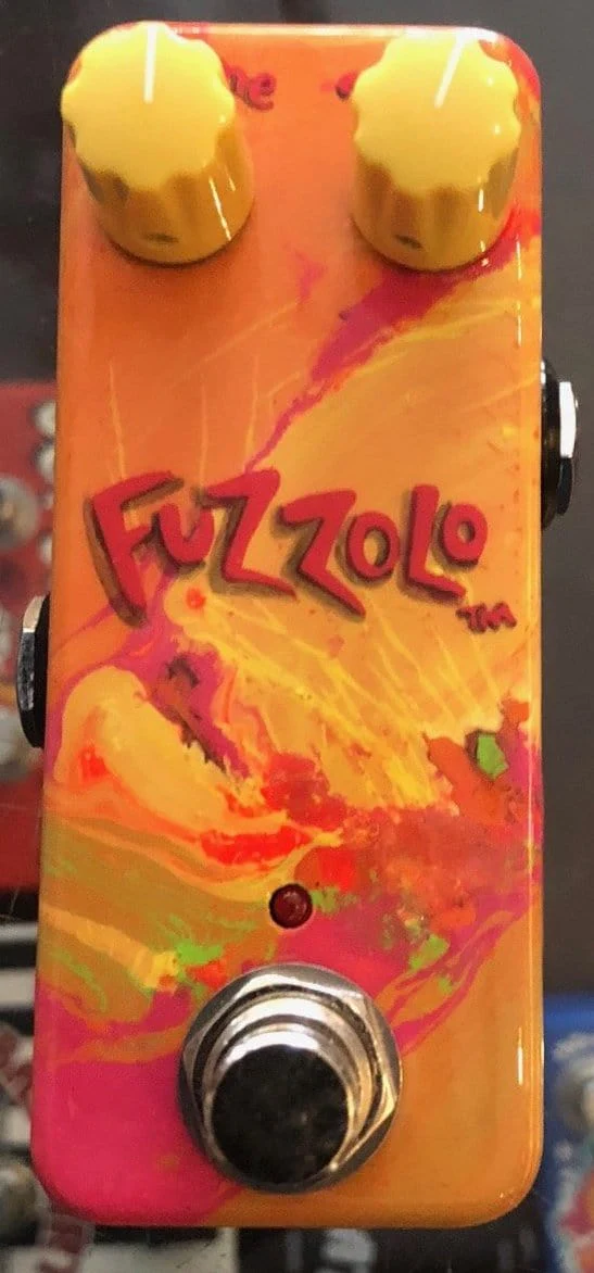 ZVex Fuzzolo Fuzz Hand Painted Guitar Pedal NAMM 1/1 Acid Trip